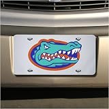 Florida Gators Silver Gator Head Mirror Tag