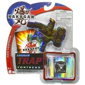 Fortress (Darkus) - Bakugan Trap New Vestroia Series - " NOT Randomly Picked", Sold As Shown In The Picture! (CQ6N)