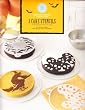 Martha Stewart Set of 3 Halloween Cake Stencils - Bats, Skulls, and Flying Witch