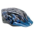 Youth Bell Strata Striker Bike Helmet - Blue/ Black