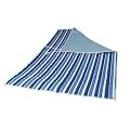 Algoma 2951-135142 Quilted Hammock Pad, Tropical Palm Stripe/Blue/Norway Powder Blue