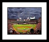 2011 Texas Rangers MLB Framed 8x10 Photograph World Series Ballpark at Arlington Park Game 3 Field