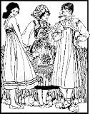 Russian Settlers' Dress Pattern