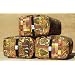 Bheka Rectangular 100% Cotton Yoga Bolster (India Ruby Print)