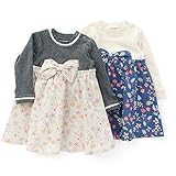 Biquette Club(ビケットクラブ) ワンピース (80～130cm) キムラタンの子供服 (10375x10575-163) オフホワイト 120