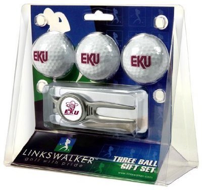 Eastern Kentucky Colonels 3 Golf Ball Gift Pack W/ Kool Tool - Ncaa College Athletics