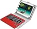 Acer Iconia Tab 10 A3-A20 keyboard case, VSTN ® High quality Ultra-thin universal Portfolio Case - Detachable Bluetooth Keyboard Stand Case / Cover for Acer Iconia Tab 10 A3-A20 tablet. (Red)