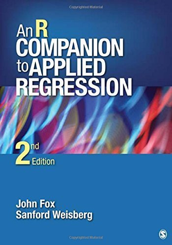 An R Companion to Applied Regression by Fox, John, Weisberg, Harvey Sanford (2010) Paperback