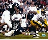 Fred Russell Autographed 8 x 10 vs. Penn State Nittany Lions Photograph (Unframed)