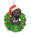 Ducks Unlimited Black Labrador Retriever Christmas Ornament #DUO133