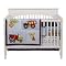 Bedtime Originals Wiggle Wagon 4-Piece Baby Crib Bedding Set - Blue