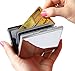 WAAO Stainless Steel Wallet Credit Card Holder | Bonus Carrying Pouches & RFID Blocking Lab Report | Metal Wallet Credit Card Protector for Men and Women
