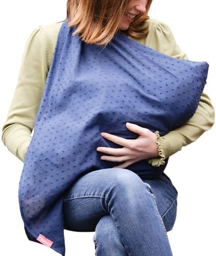 Mamascarf Nursing Cover, French Navy by Mamascarf
