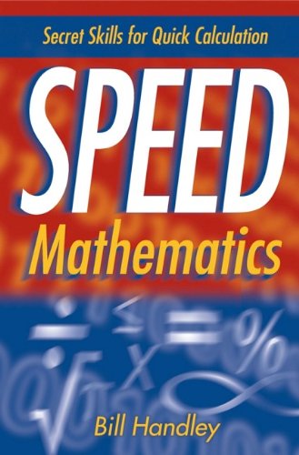 speed mathematics secret skills for quick calculation