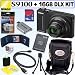 Nikon Coolpix S9100 12.1 MP CMOS Digital Camera (Black) + 16GB Deluxe Accessory Kit