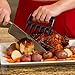 BBQ Smoked Pulled Pork Bearpaw Durable Meat Shredder Claw Handler- Back SOLID TEETH Set of 2 -BPA Free Barbecue Paws