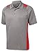 DRI-Equip Moisture Wicking 2-Color Athletic Polos in 13 Colors. XS-4XL