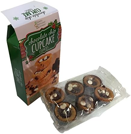 Holiday Gourmet Chocolate Chip Cupcake Cookies Gift Box (6 Oz.)