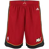 Miami Heat Red Adult Swingman Shorts By Adidas (XXL)