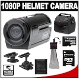 51syBvJmw9L. SL160  Coleman Xtreme Sports Waterproof 1080p HD Helmet Wearable Camcorder Video Camera (Black) with 8GB Card + Case + Accessory Kit