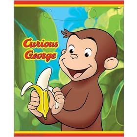 Curious George Treat Bags (8 count) Adult