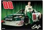 Dale Earnhardt Jr. (Amp Car 88) Framed Sports Poster Print - 24" X 36"