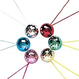 Assorted Disco Ball Necklaces 12 pk.