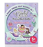 Girls Press Out Dolls Girls Dress Up Dolls Book
