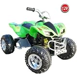 Quad ATV Elektro Kinder Auto Kinderauto Kinderfahrzeug Elektroauto TOP DESIGN gruen SCHNELLvon "crooza"