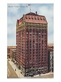 Thumbnail image for Masonic Temple, Chicago, Illinois Stretched Canvas Poster…