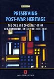 Preserving Post War Heritage