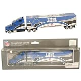 Detroit Lions 1:80 Scale Diecast Tractor Trailer (Recommended Ages 11+)