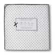 SwaddleDesigns Ultimate Receiving Blanket - Polka Dots - Chocolate Brown