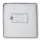 SwaddleDesigns Ultimate Receiving Blanket - Polka Dots - Chocolate Brown