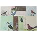 Birds - Cavallini Sticky Notes Set in keepsake tin: 480 sheets, 8 different designs, 3 sizes