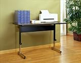 Adapta Desk 48 (Black/Walnut)