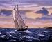 East Wind Sails by Unknown. LAMINATED. 20.00 inches width by 16.00 inches height. Highest Quality Art Poster Print