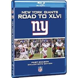 NFL New York Giants: Road to Xlvi [Blu-ray]