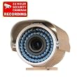 VideoSecu 540L Night Vision Outdoor Security Camera 1/3" Sony CCD 16mm Lens Home CCTV Surveillance 1DT