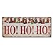 Adeco Decorative Christmas Wood Wall Sign Plaque 