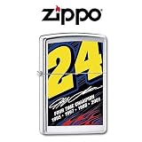Zippo NASCAR 24 Jeff Gordon 4 Time Champion Lighter