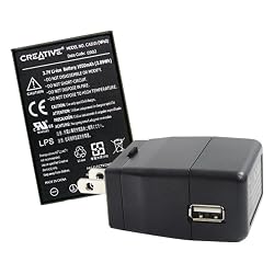 Rechargeable Battery and Battery Charger Combo for Vado HD