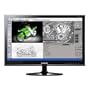 Samsung P2250 21.5-Inch Widescreen Touch of Color LCD Monitor - Rose Black