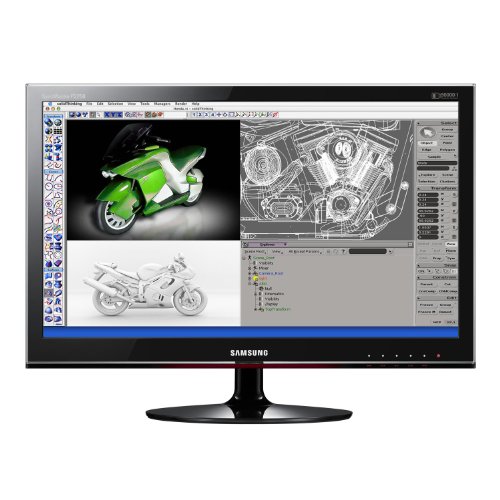 Samsung P2250 22-Inch Widescreen Touch of Color LCD Monitor - Rose Black