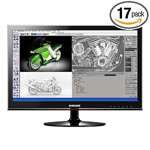 Samsung P2250 22-Inch Widescreen Touch of Color LCD Monitor - Rose Black by Samsung