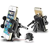 Universal Car Air Vent Phone Holder 1.5 to 4.3 inches -fully extended arms, Black (Search ASIN: B00MINMK9G for Latest Cigar Lighter Plug Holder with Dual USB Port)