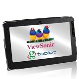 Viewsonic gTablet (G-Tablet) Case and Premium Slim Cover That Folds Into a Stand G Tablet 10.1" Wi-Fi+ FREE STYLUS by Aurum (TM)