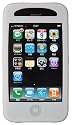 Rix SoftBank iPhone 3G用 なめらかシルクタッチ シリコンケース 液晶保護フィルム付 ホワイト RX-IPSPHOWH