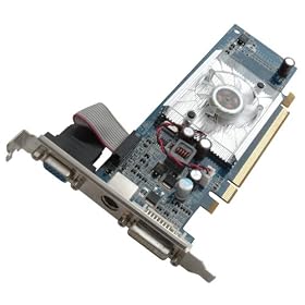 BFG BFGE84512GS64E NVIDIA GeForce 8400 GS 512MB DDR2 PCI Express 2.0 Graphics Card