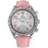 Omega Speedmaster Chronograph Steel Pink Ladies Watch 3834.74.34 by Omega